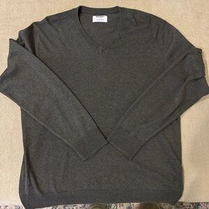 Old Navy Charcoal V-Neck Sweater
